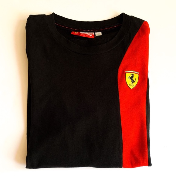 puma ferrari red t shirt